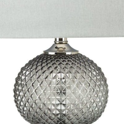 Lottie Clear Glass Table Lamp